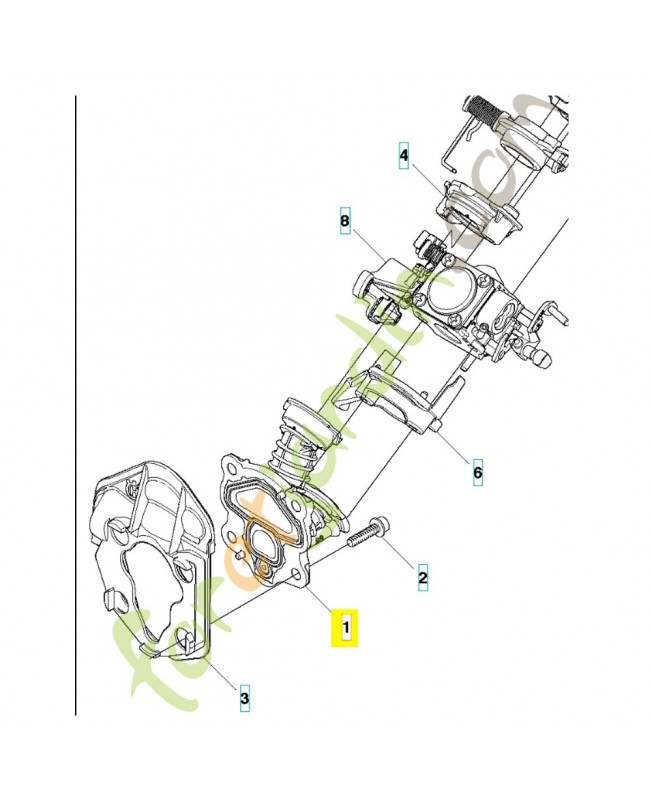 pipe 544082301- Pièce de détachée Husqvarna