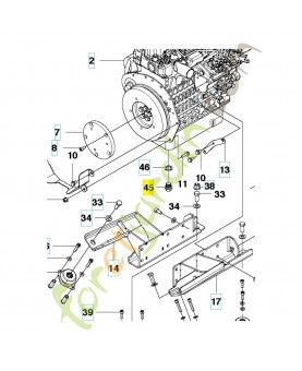 Bouchon 578009501. Pièce de rechange Husqvarna