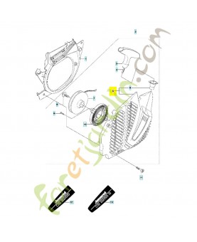 carter 501986702- Pièce de détachée Husqvarna