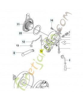 Tuyau référence 504300026