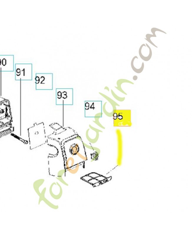 Filtre à air  référence 538243851