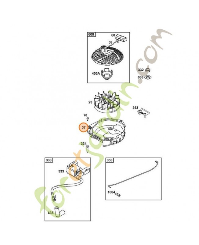 Protection - volant moteur