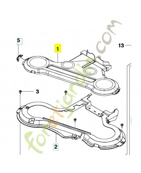 carter 580526501 et 580526502. Pièce de rechange Husqvarna