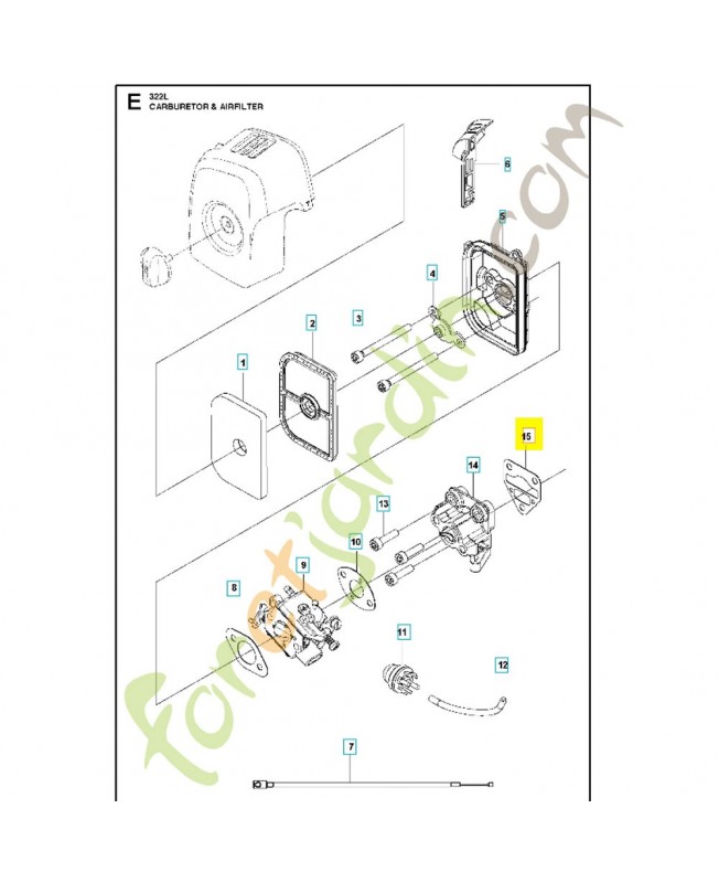 joint 576398901. Pièce de rechange Husqvarna