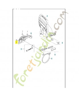 Vis 582213301. Pièce détachée Husqvarna