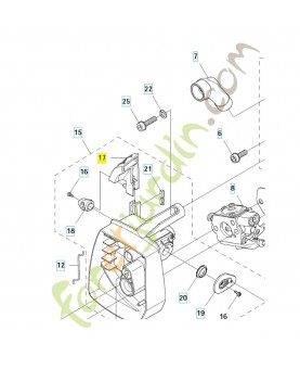 commande de starter 575841501- Pièce de détachée Husqvarna