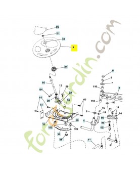 Volant 532439740. Pièce de rechange Husqvarna