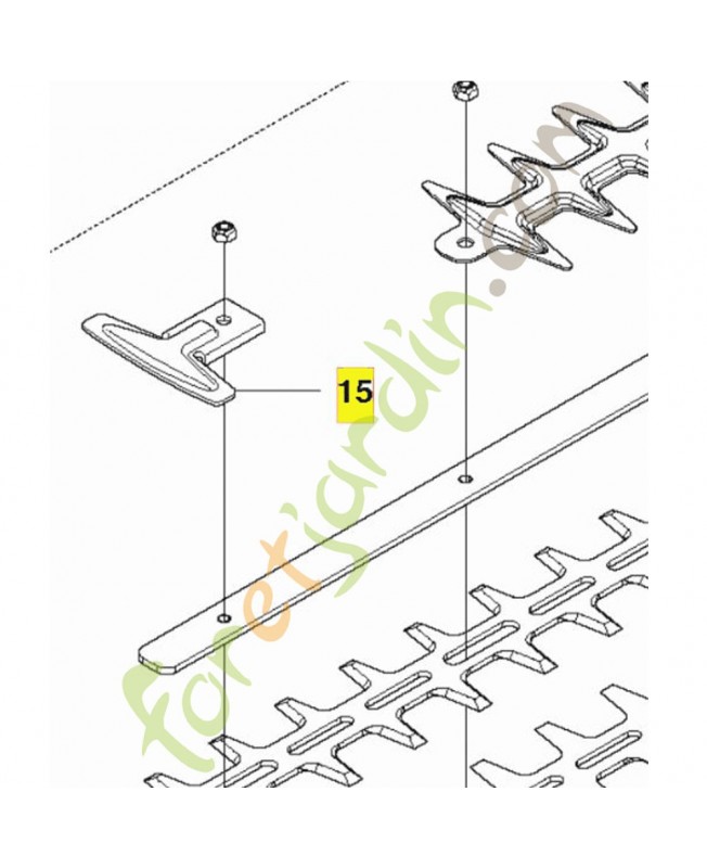 carter 577541801. Pièce de rechange Husqvarna