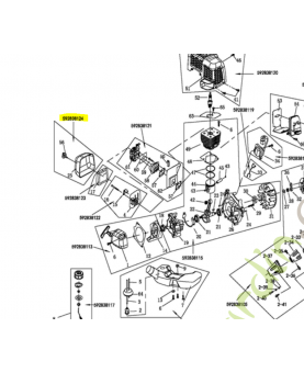 Service kit Husqvarna ref. 592838124