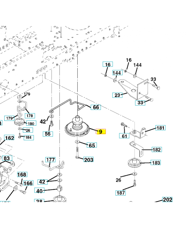 Kit embrayage noram 2001 532179887. Pièce de rechange Husqvarna