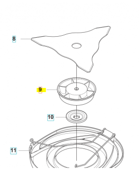 Bol de garde au sol M10 50389010