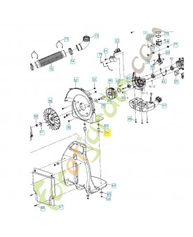 Isolateur 578795201. Pièce de rechange Husqvarna