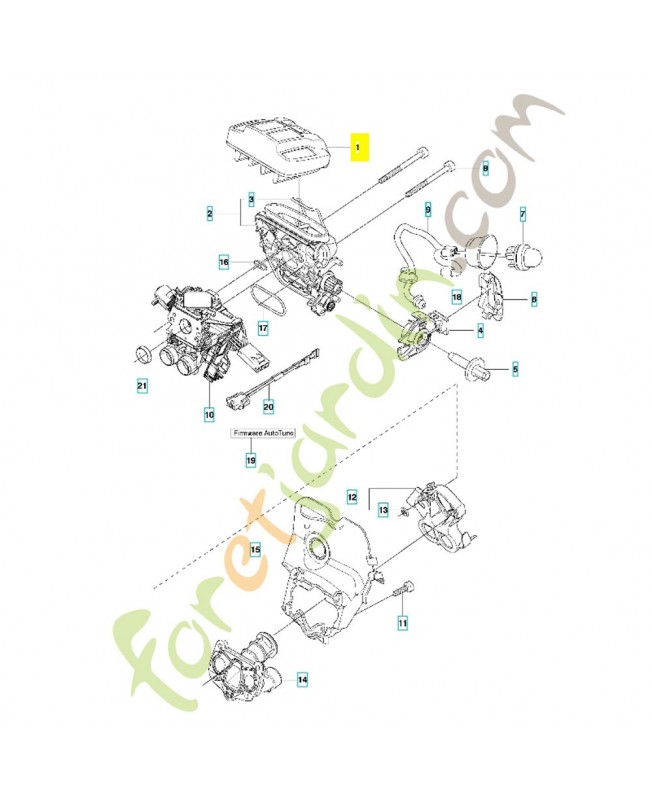 FILTRE A AIR COMPLET référence 522675405
