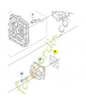 Joint 528070201. Pièce de rechange Husqvarna