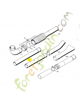 Tube de soufflage 4203-708-3402. Pièce détachée Stihl / Vicking