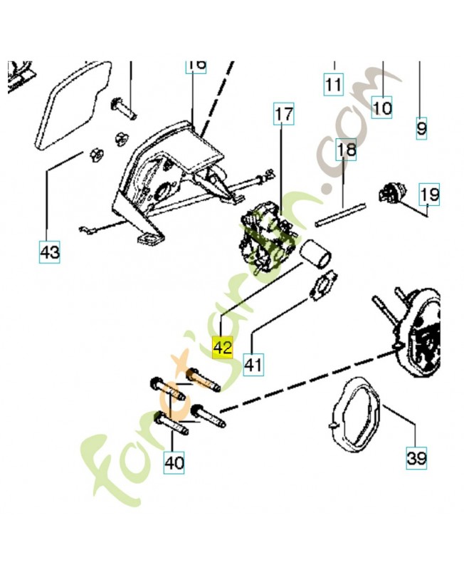 Tuyau 530057926. Pièce de rechange Husqvarna  Tuyau 530057926. Pièce de rechange Husqvarna