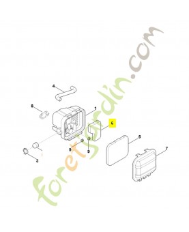 Filtre 0004-124-2800. Pièce détachée Stihl / Vicking