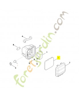 Préfiltre 0004-124-1500. Pièce détachée Stihl / Vicking