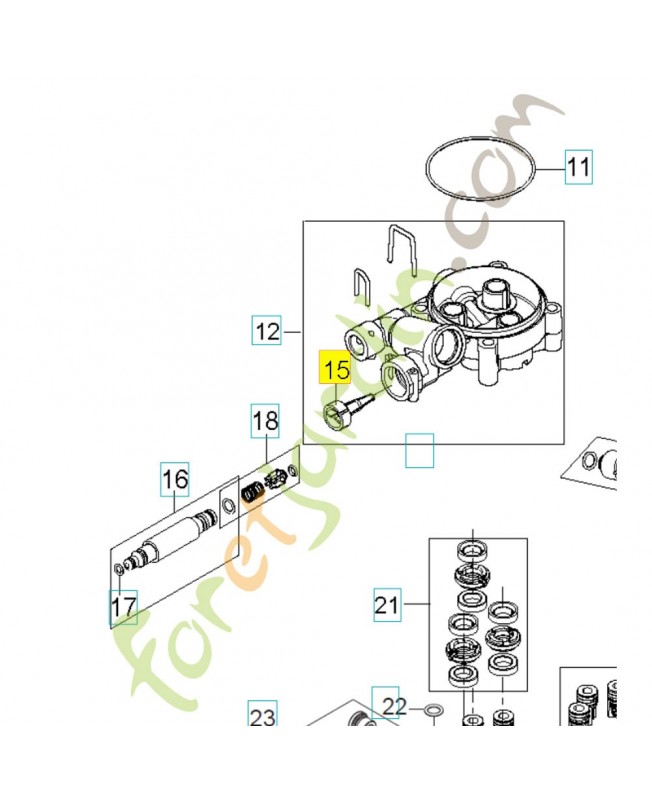 Filtre 592617651. Pièce détachée Husqvarna