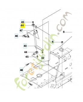 Maillon 506951701. Pièce de rechange Husqvarna