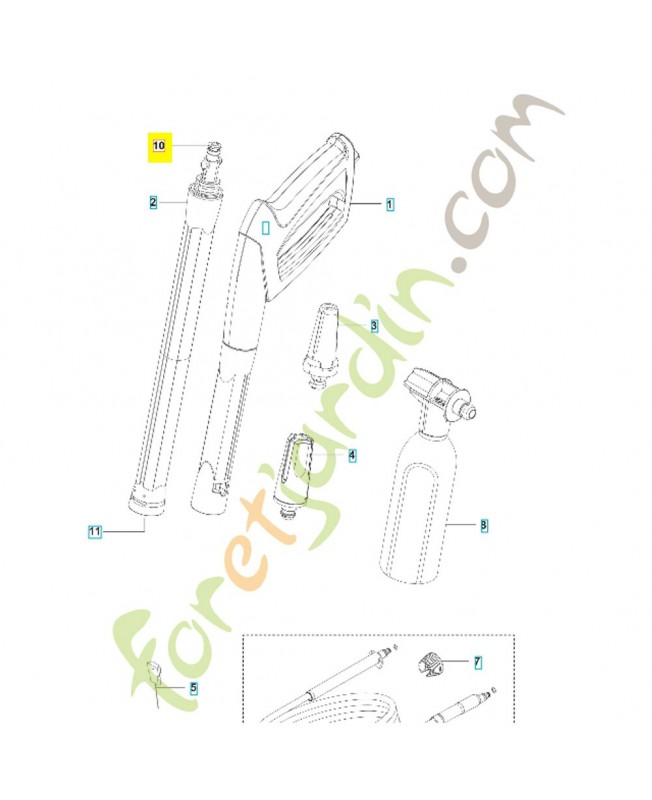 joint torique 592617673. Pièce détachée Husqvarna