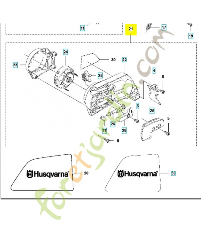carter d'embrayage complet 578914201. Pièce de rechange Husqvarna carter d'embrayage complet 578914201. Pièce de rechange Husqvarna
