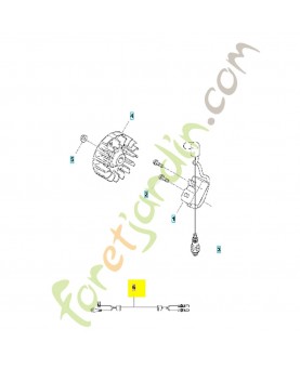 CABLE 574488901- Pièce de détachée Husqvarna