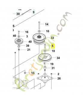 Vis 588793201. Pièce détachée Husqvarna