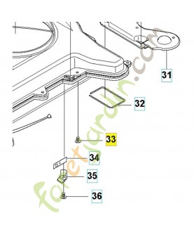 Vis 535076002- Pièce de détachée Husqvarna