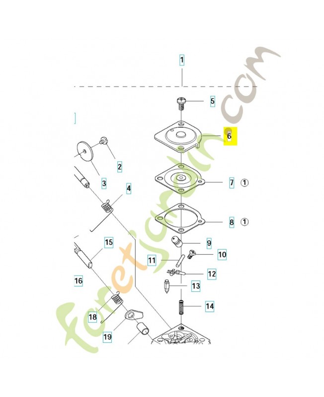 Couvercle 503974301. Pièce de rechange Husqvarna