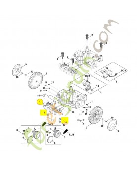 Carter 6301-700-8590. Pièce détachée Stihl / Vicking