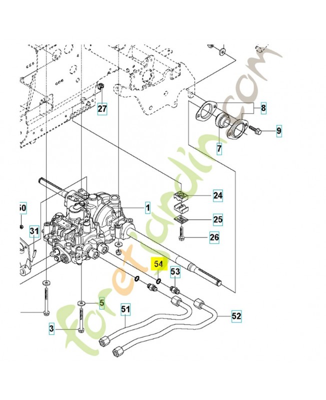 Joint 592954301. Pièce détachée Husqvarna Joint 592954301. Pièce détachée Husqvarna