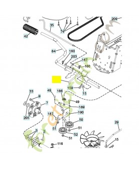 maillon husqvarna 582217001 . Pièce détachée Husqvarna