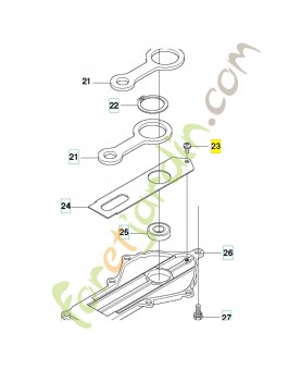 Vis 544302701. Pièce de rechange Husqvarna
