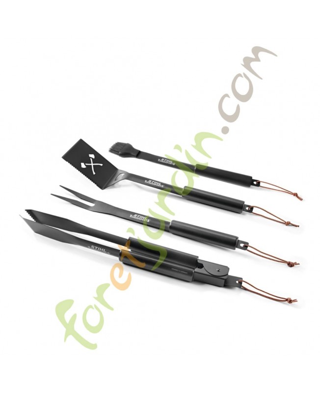 Ensemble d'ustensile STIHL TIMBERSPORTS ® pour barbecue 0421-600-0067