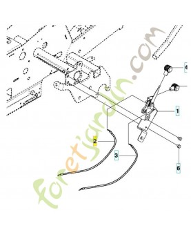 Cable 544301701 husqvarna