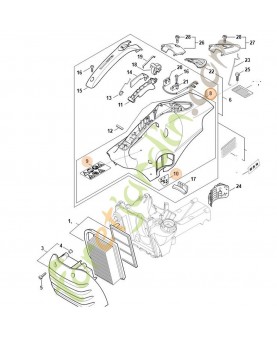 Capot nu référence 4238-080-1608
