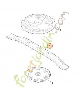 Lame 30 cm pour mi 632