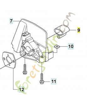 Tube 503942601. Pièce de rechange Husqvarna