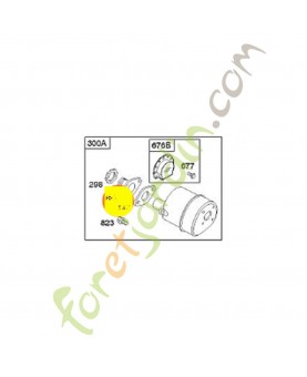 691314 Joint cote echappement. Pièce de rechange pour moteur thermique Briggs et Straton