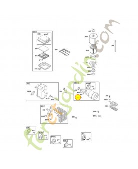692336 Vis. Pièce de rechange pour moteur thermique Briggs et Straton 0003-000-1103