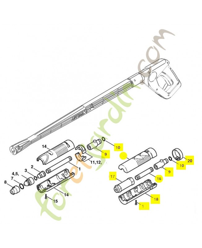 TURBOBUSE 4900-500-1671 - Pièce de détachée Sithl / Vicking