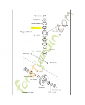 Roulement a billes 738211004. Pièce de rechange Husqvarna