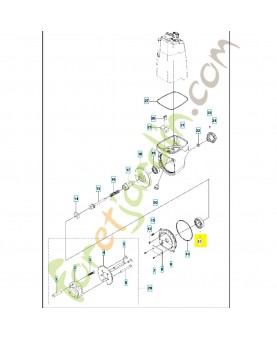Roulement a billes 738210504. Pièce de rechange Husqvarna