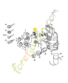 Commutateur 4768-430-0500. Pièce détachée Stihl / Vicking