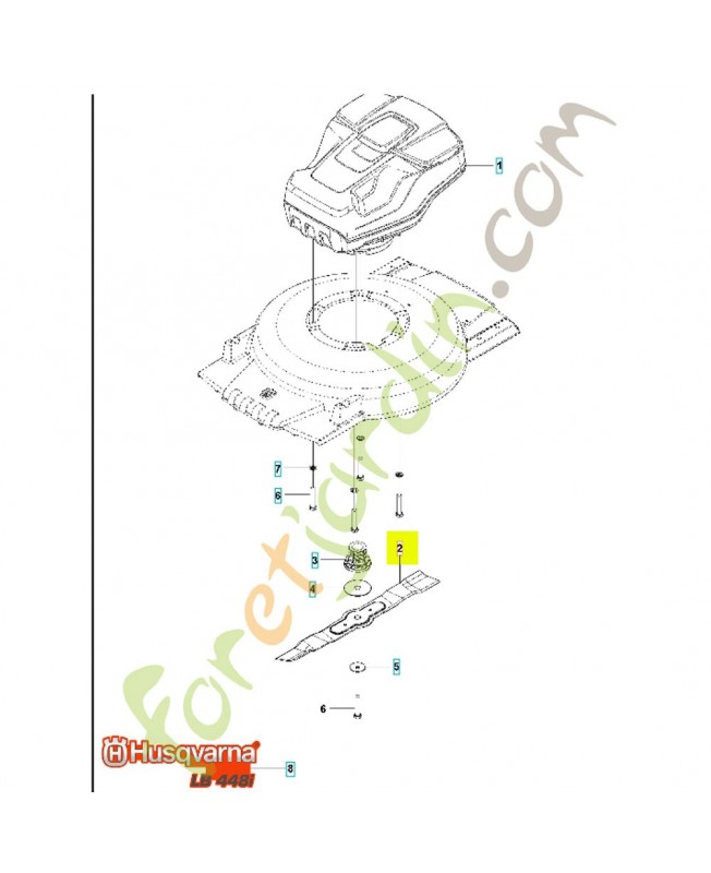 lame 597466510- Pièce détachée Husqvarna lame 597466510- Pièce détachée Husqvarna