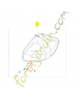 carter de protection 545030901- Pièce de détachée Husqvarna