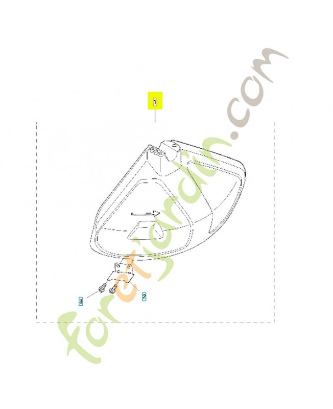 carter de protection 545030901- Pièce de détachée Husqvarna carter de protection 545030901- Pièce de détachée Husqvarna