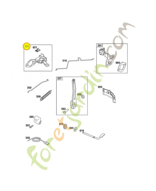 793487 Sup element de commande