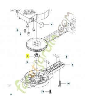 Roulement à billes 585635801. Pièce de rechange Husqvarna